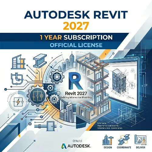 Autodesk Revit 2027 1 Year Subscription | Official License