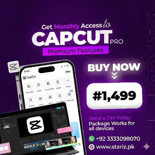 CapCut Pro Monthly Subscription