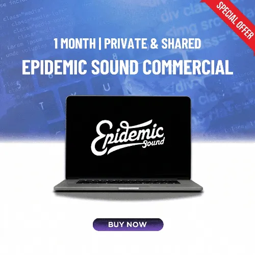 Epidemic Sound Monthly Subscription