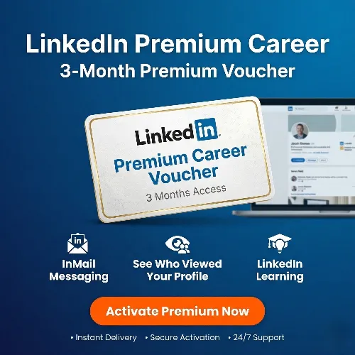 LinkedIn Career 3 Months Subscription
