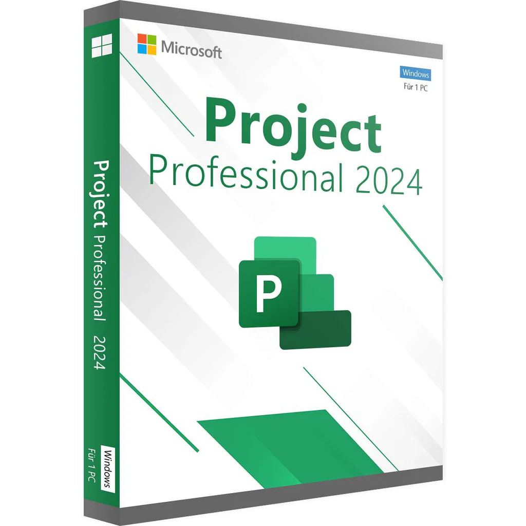 Microsoft Project 2024 - 1 Device Product Key for Lifetime