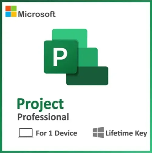Microsoft Project 2021 - 1 Device Product Key for Lifetime