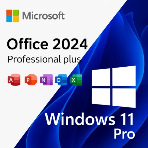 Windows 11 Pro & Microsoft Office 2024 with Product Activation for Lifetime