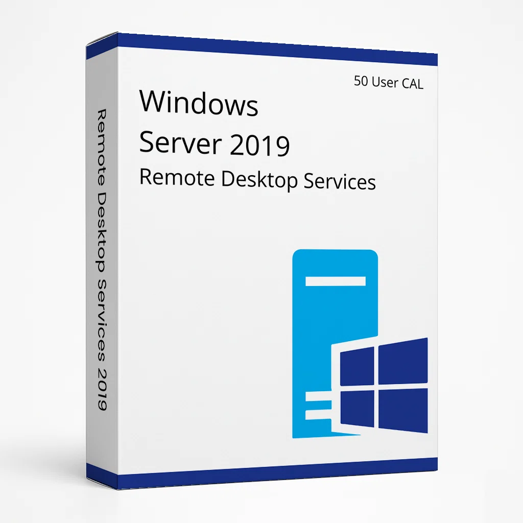 Windows Server 2019 Remote Desktop Services 50 User CAL | Microsoft Key