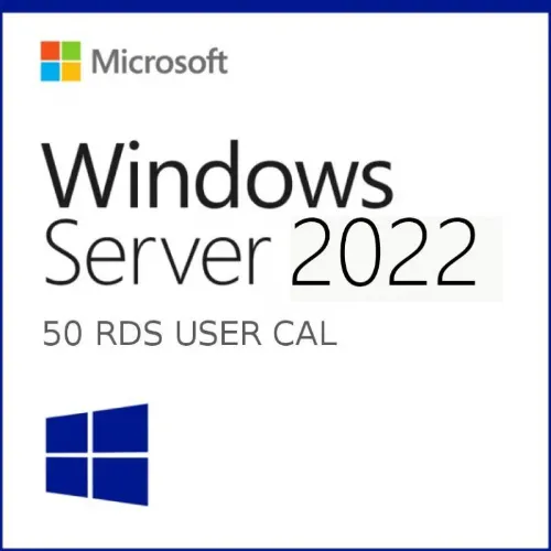 Windows Server 2022 Remote Desktop Services 50 User CAL | Microsoft Key